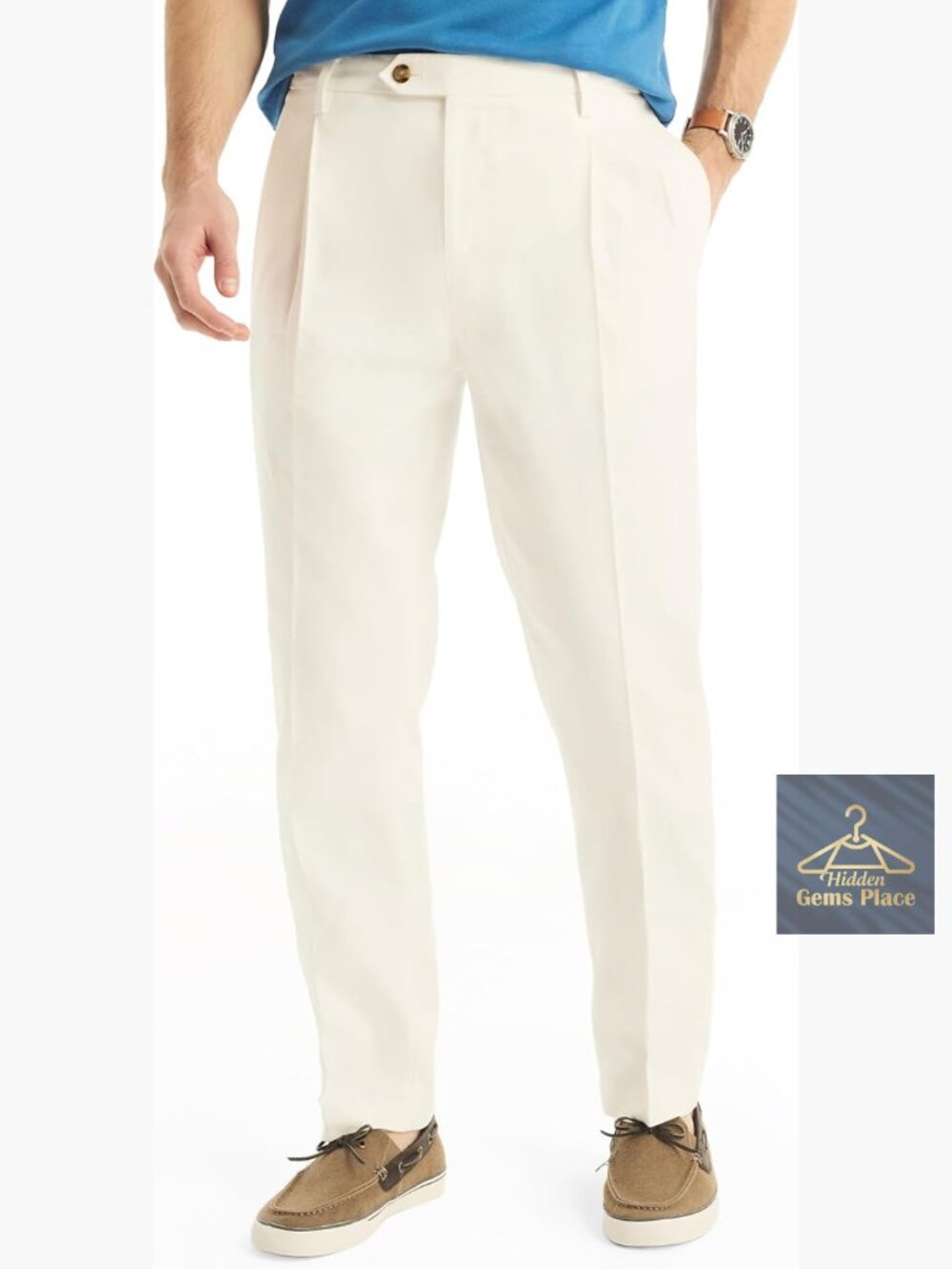 Double Pleated Linen Pant - Miami Vice Collab - Size M 36x30